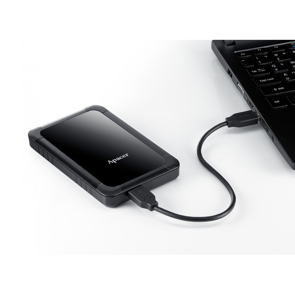 Внешний жесткий диск 2.5" USB 2.0TB Apacer AC532 Black (AP2TBAC532B-1)