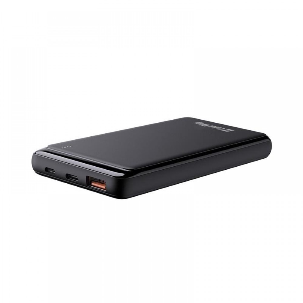 Power Bank ColorWay Slim PD 10000mAh Black (CW-PB100LPG3BK-PD)