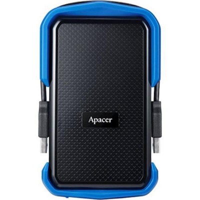 Внешний жесткий диск 2.5" USB 1.0TB Apacer Apacer AC631 Black/Blue (AP1TBAC631U-1)