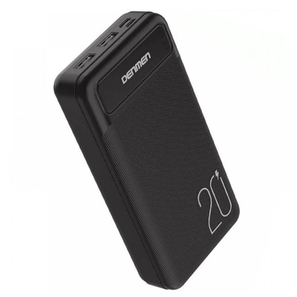 Универсальная мобильная батарея Denmen DP10 20000mAh Black