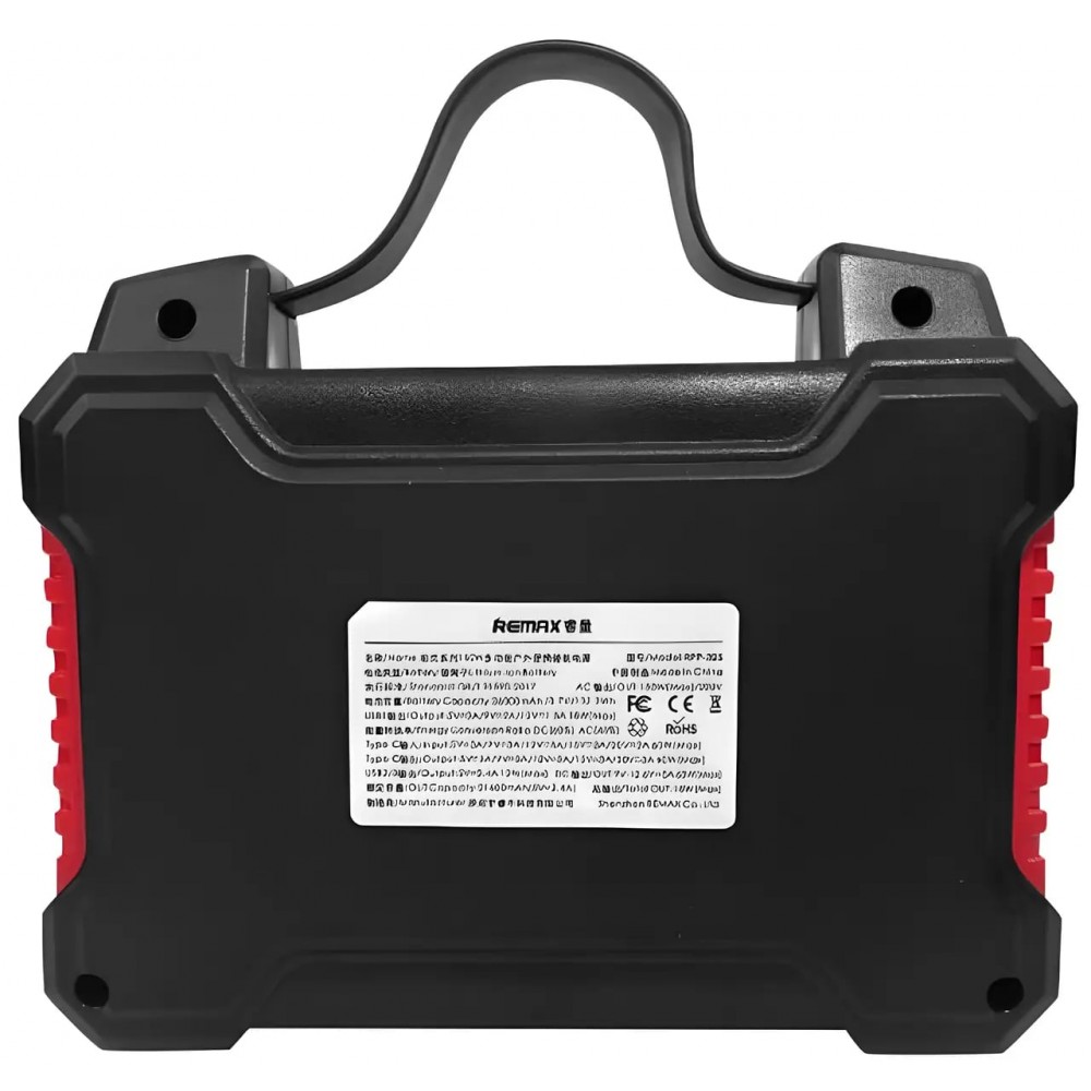 Зарядная станция Remax RPP-325 Tank Series 150W 36000mAh Black-Red (6954851243069)