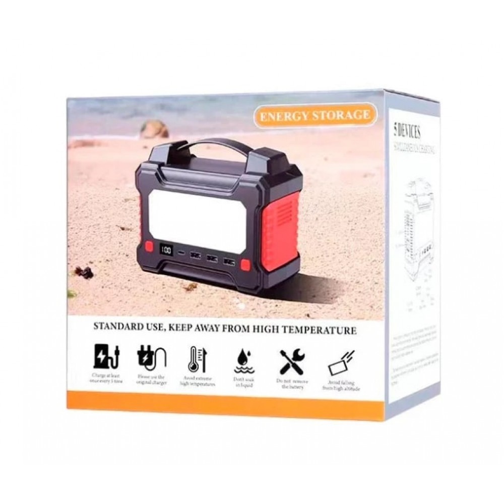 Зарядная станция Remax RPP-325 Tank Series 150W 36000mAh Black-Red (6954851243069)