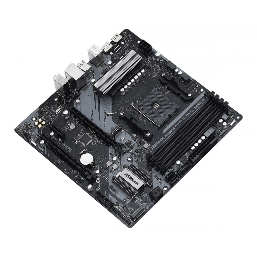 Материнська плата ASRock A520M Phantom Gaming 4 Socket AM4