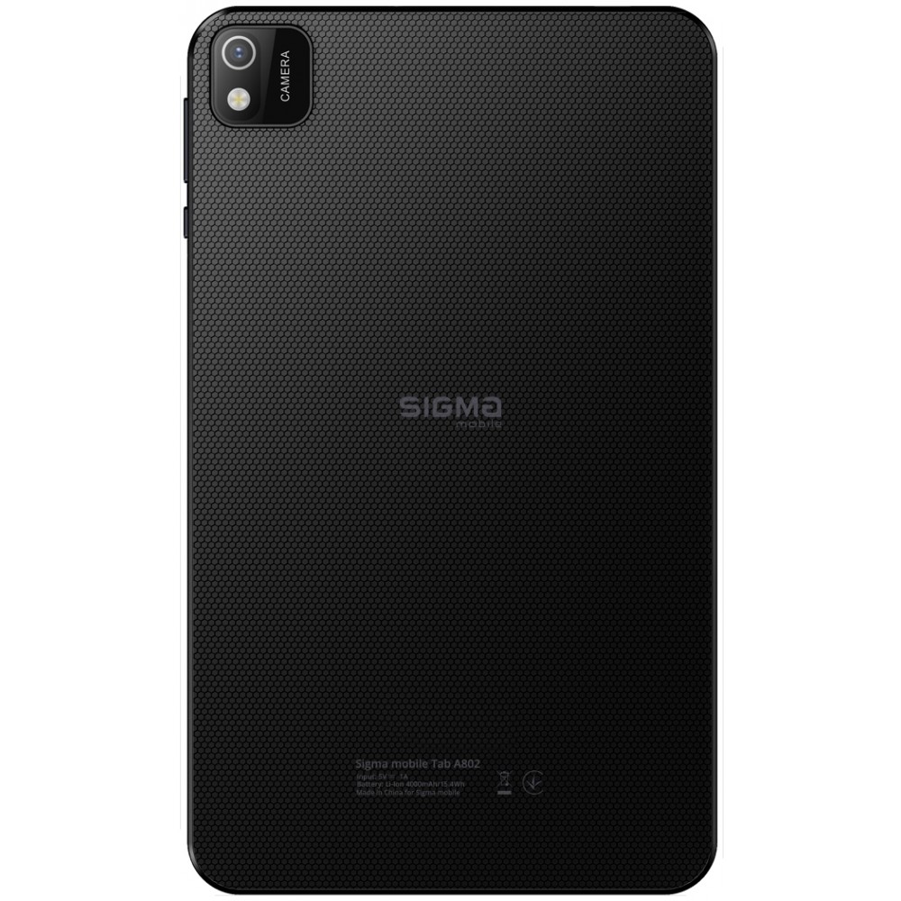 Планшет Sigma mobile Tab A802 4G Black (4827798766712)