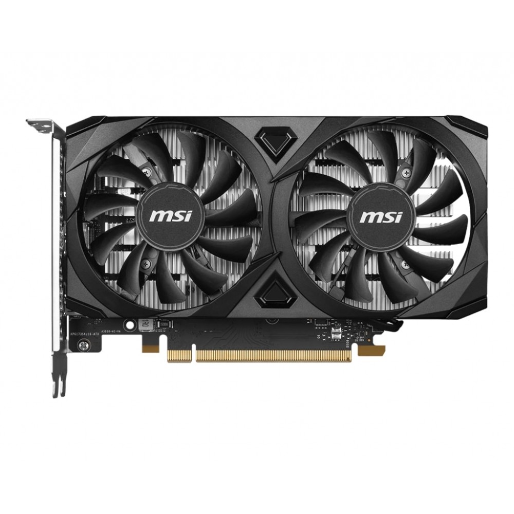 Видеокарта GF RTX 3050 6GB GDDR6 Ventus 2X E 6G OC MSI (GeForce RTX 3050 VENTUS 2X E 6G OC)