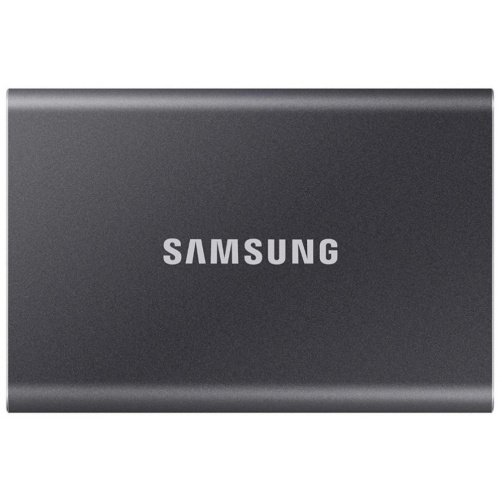 Накопитель наружный SSD 2.5" USB 2.0TB Samsung T7 Titan Gray (MU-PC2T0T/WW)