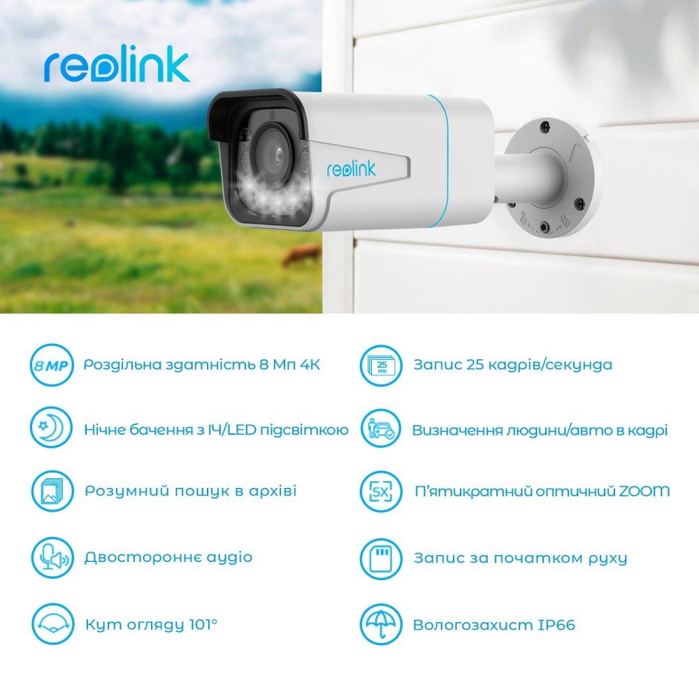 IP-камера Reolink P430 (RLC-811A)