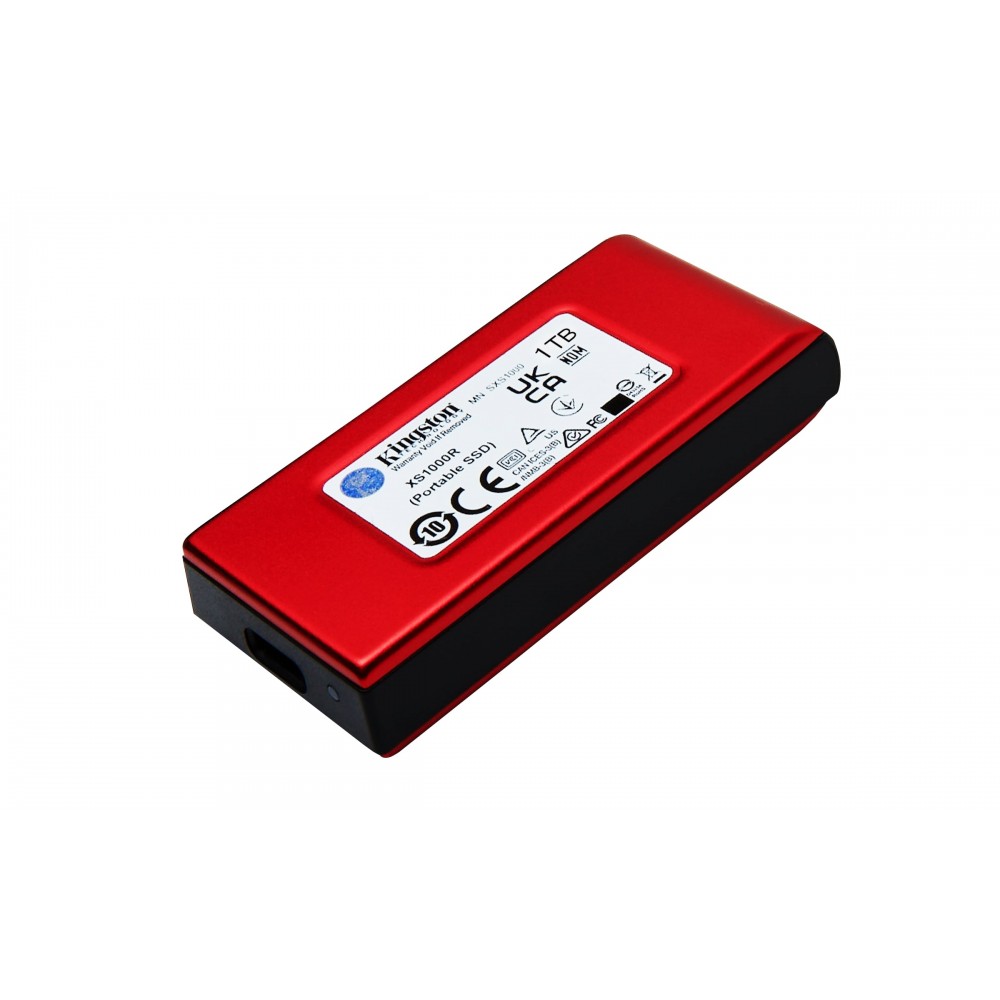 Накопитель наружный SSD Portable USB 1.0ТB Kingston SXS1000 Red (SXS1000R/1000G)