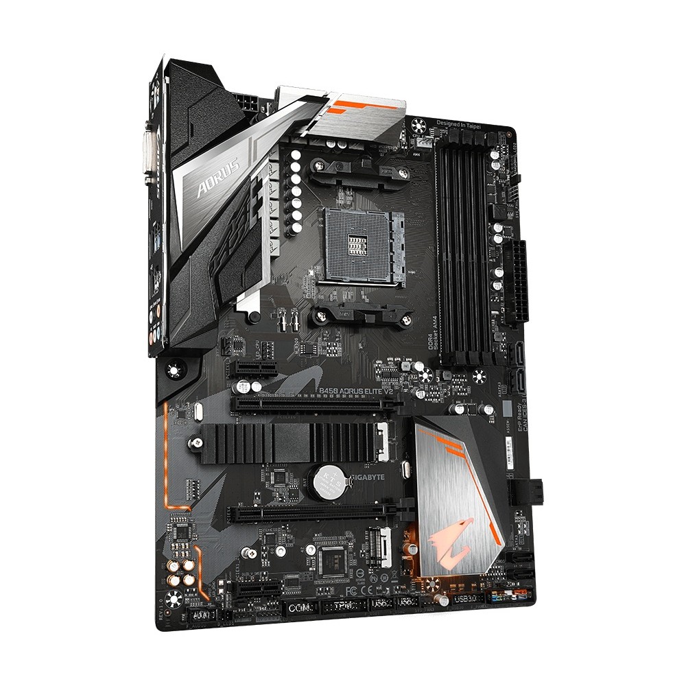 Материнская плата Gigabyte B450 Aorus Elite V2 Socket AM4