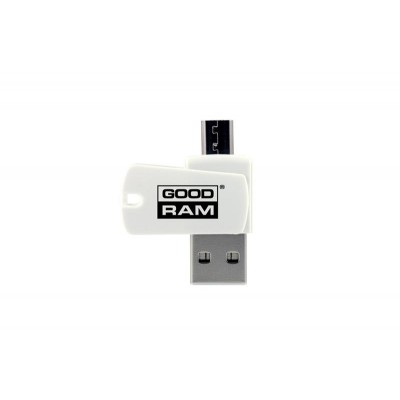 Кардидер USB2.0 Goodram AO20 White (AO20-MW01R11)