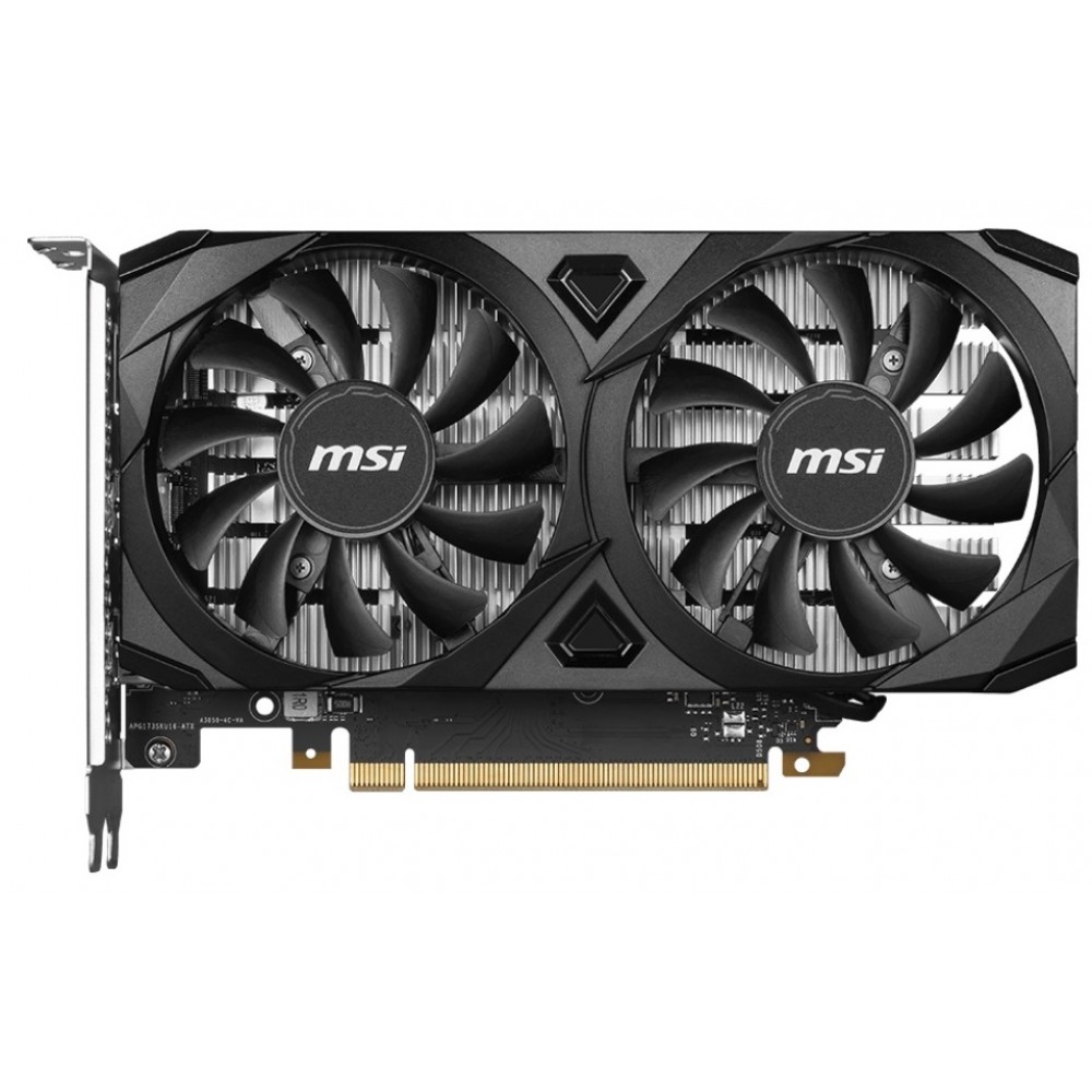 Видеокарта GF RTX 3050 6GB GDDR6 Ventus 2X OC MSI (GeForce RTX 3050 VENTUS 2X 6G OC)