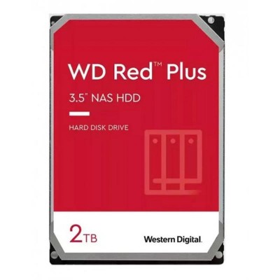 Накопитель HDD SATA 2.0TB WD Red Plus 5400rpm 64MB (WD20EFPX)