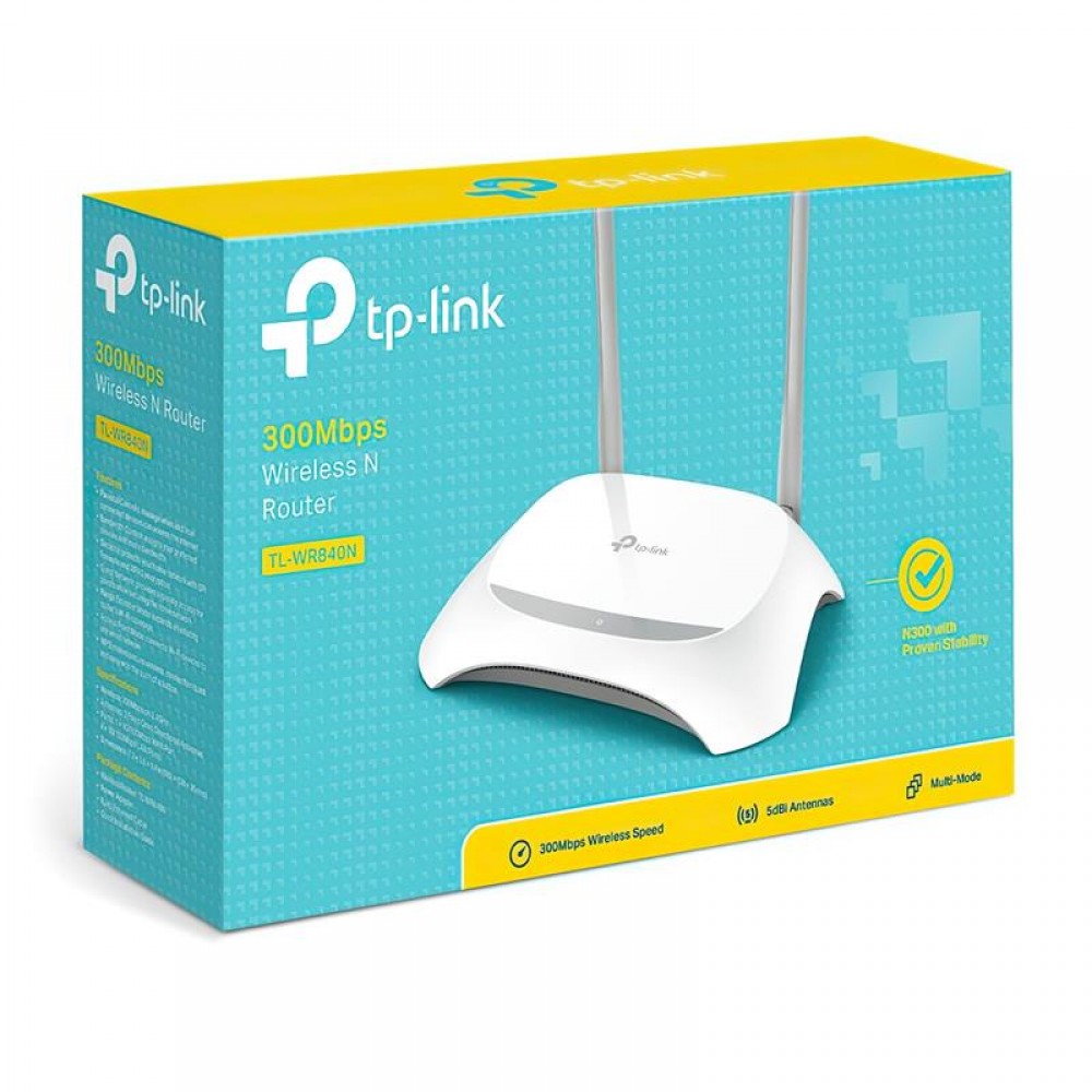 Маршрутизатор TP-Link TL-WR840N