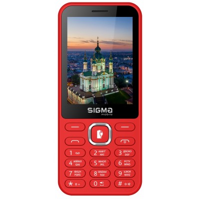 Мобильный телефон Sigma mobile X-style 31 Power Type-C Dual Sim Red