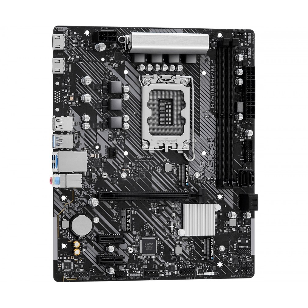 Материнская плата ASRock B760M-H2/M.2 Socket 1700