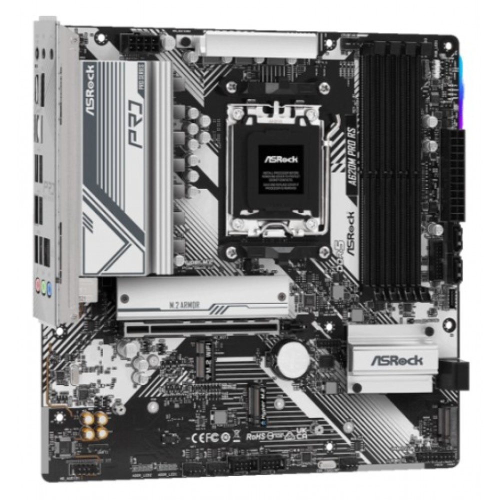 Материнская плата ASRock A620M Pro RS Socket AM5