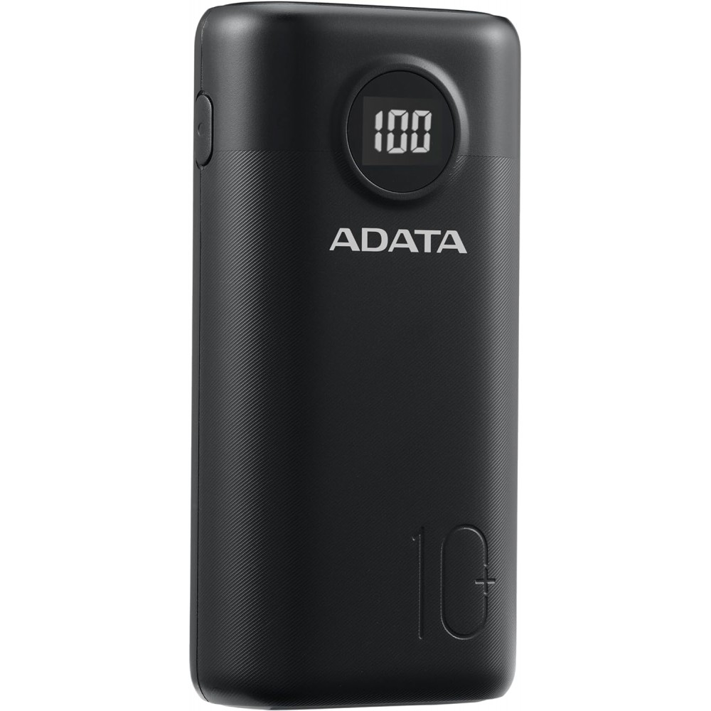 Універсальна мобільна батарея A-DATA P10000QCD 10000mAh Black (AP10000QCD-DGT-CBK)