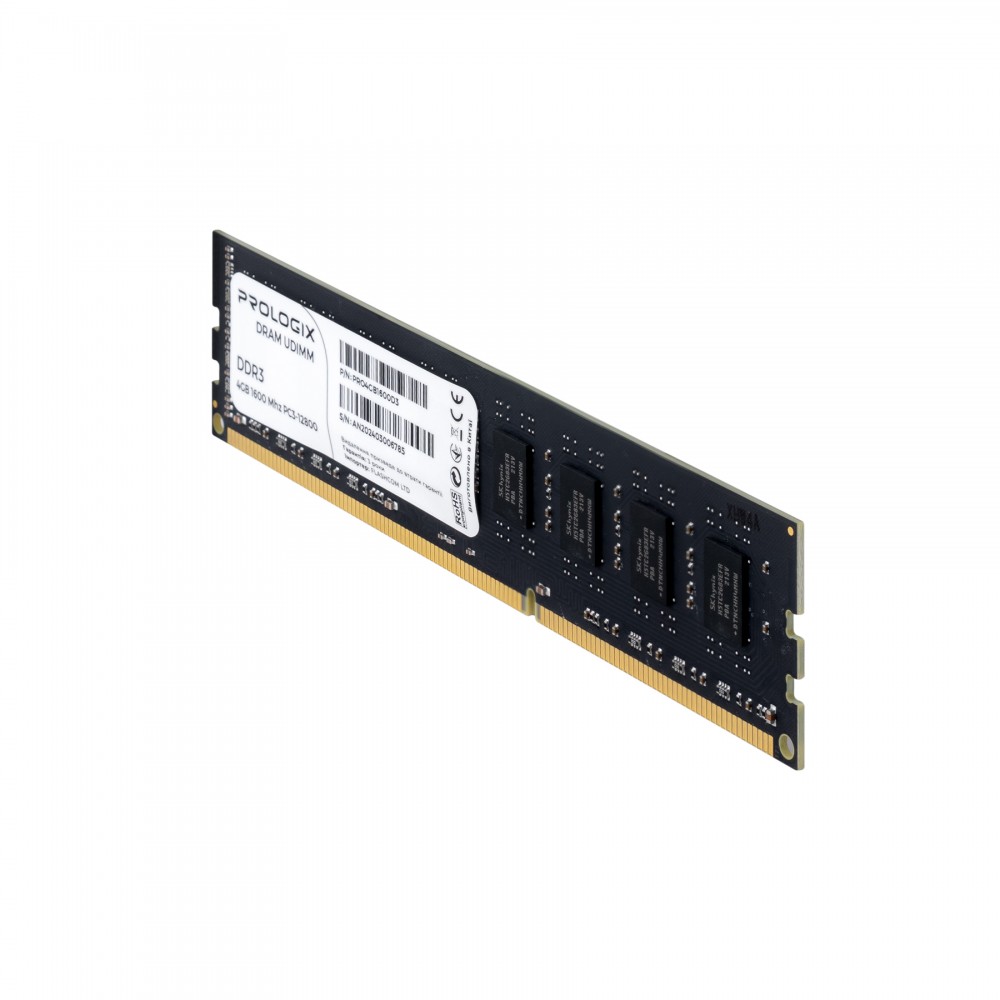 Модуль памяти DDR3 4GB/1600 Prologix (PRO4GB1600D3)