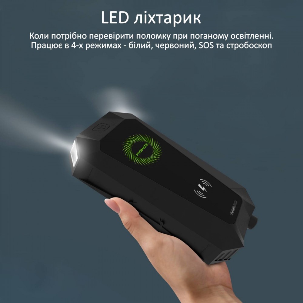 Универсальная мобильная батарея Promate HexaBolt-20 Black 19200mAh