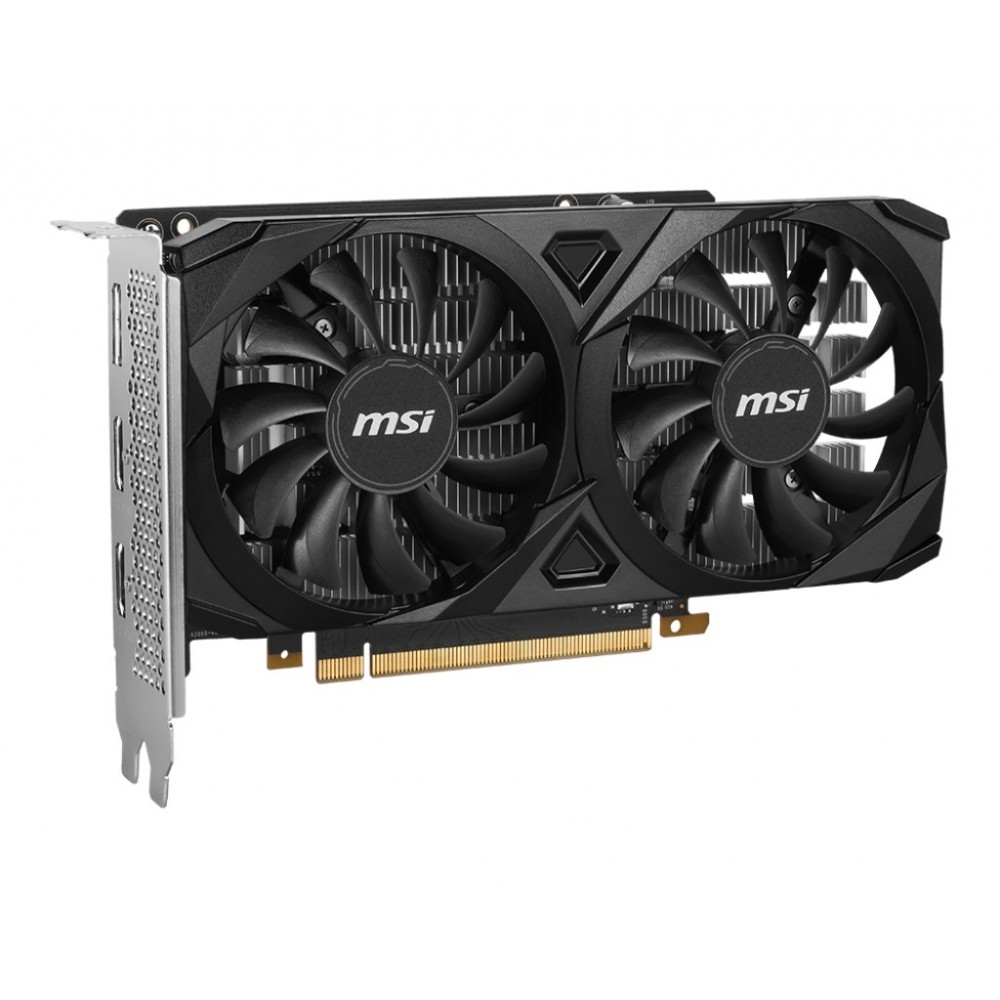 Видеокарта GF RTX 3050 6GB GDDR6 Ventus 2X OC MSI (GeForce RTX 3050 VENTUS 2X 6G OC)