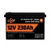 Аккумуляторная батарея LogicPower 12V 230 AH (2944Wh) Smart BT для ИБП (BMS 150A/75А) LiFePO4