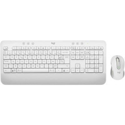 Комплект (клавиатура, мышка) беспроводной Logitech MK650 Combo for Business White (920-011032)