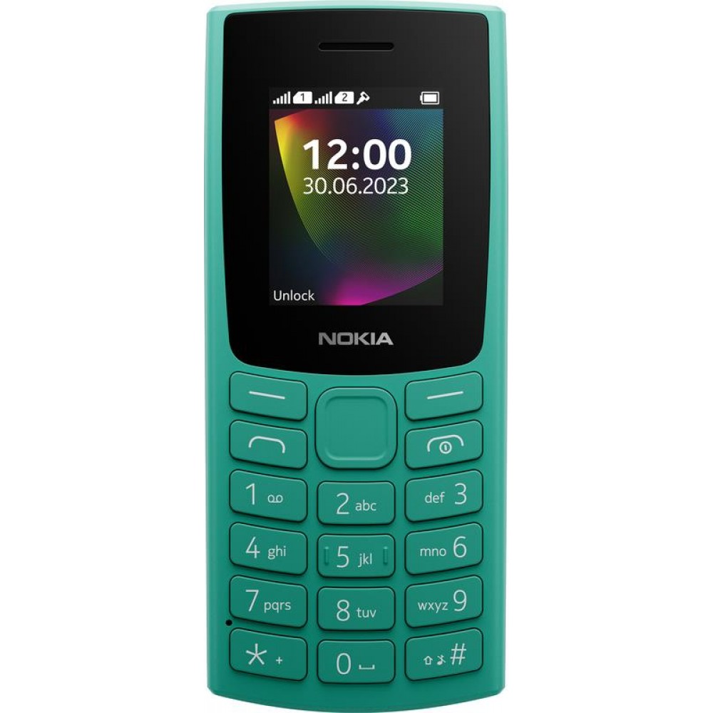 Мобильный телефон Nokia 106 2023 Dual Sim Green