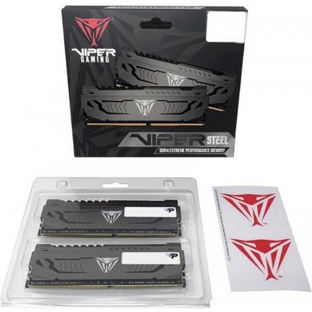 Модуль пам`яті DDR4 2x16GB/3200 Patriot Viper Steel (PVS432G320C6K)