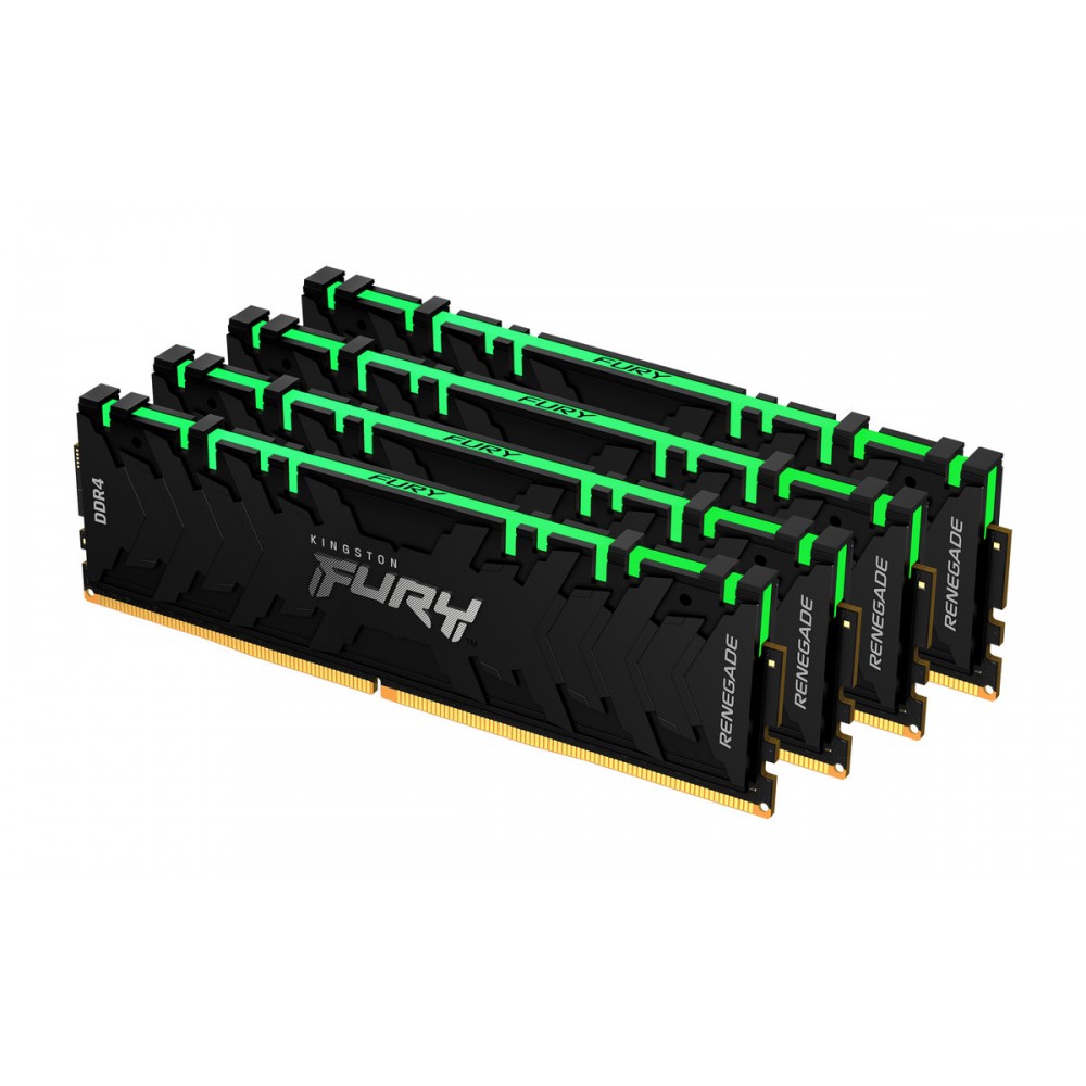 Модуль памяти DDR4 4x8GB/3600 Kingston Fury Renegade RGB (KF436C16RBAK4/32)