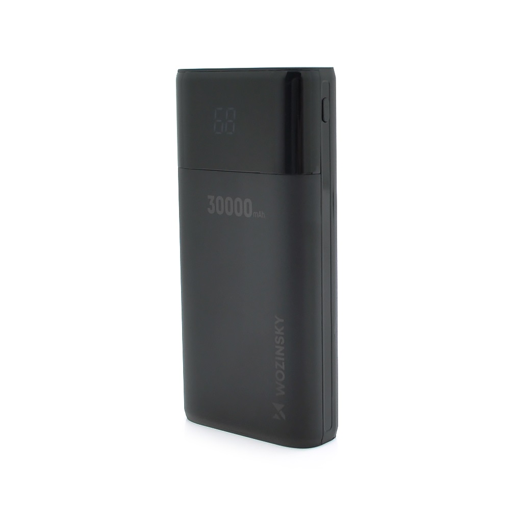 Универсальная мобильная батарея Wozinsky WPB-001BK Bipow 30000mAh Black (WPB-001BK/28829)