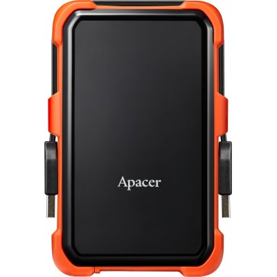 Внешний жесткий диск 2.5" USB 1.0TB Apacer AC630 Black/Orange (AP1TBAC630T-1)