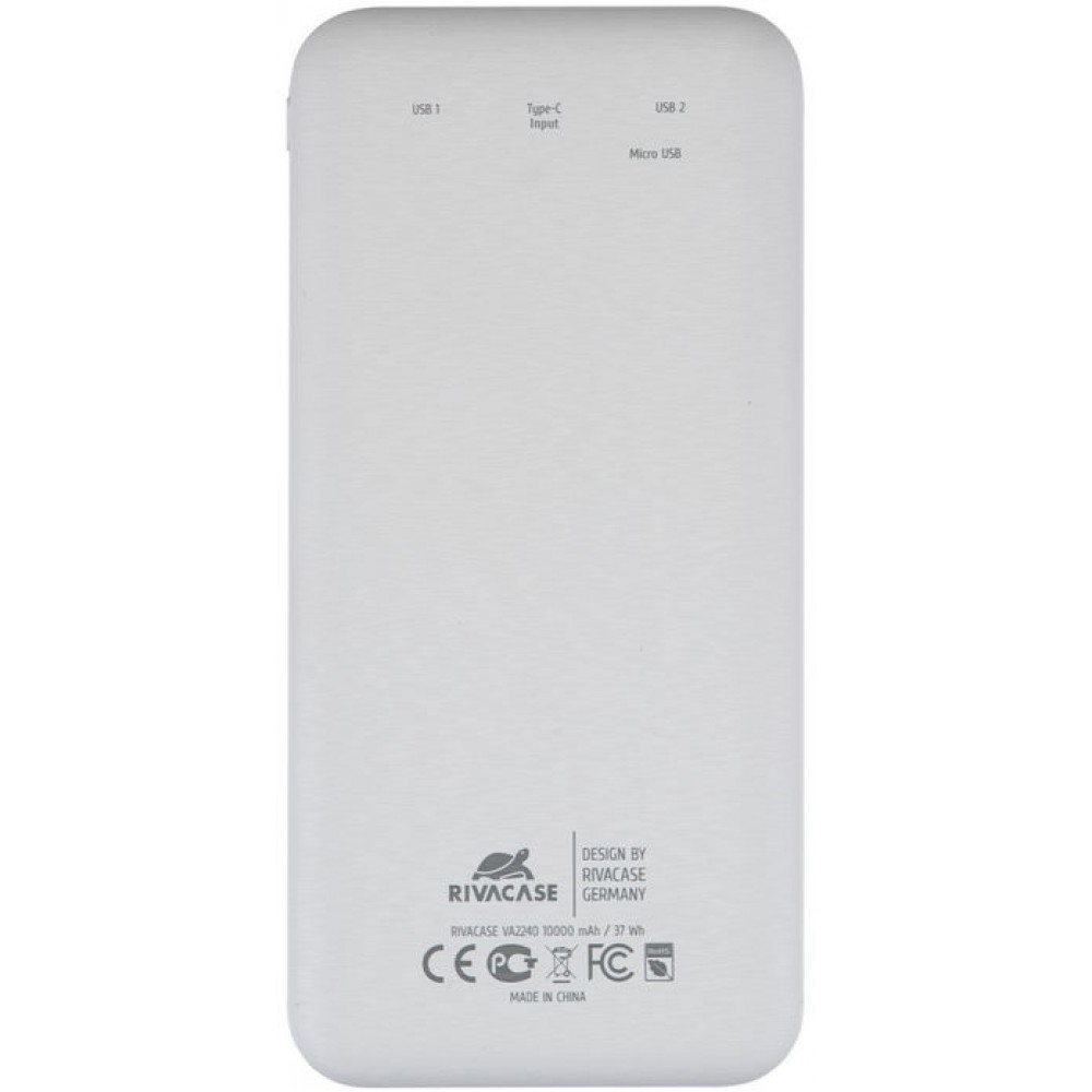 Power Bank Rivacase Rivapower 10000mAh White (VA2240)