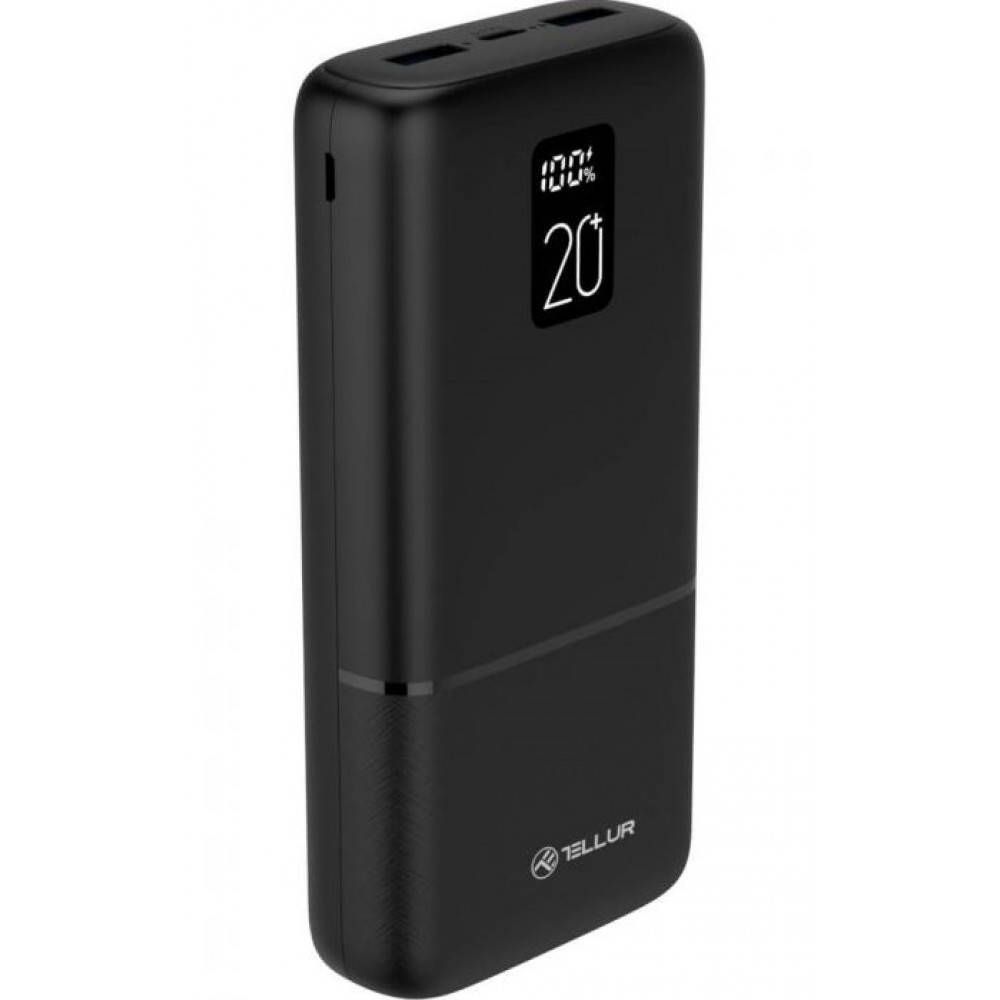 Power Bank Tellur PD202 Boost Pro 20000mAh Black (TLL158351)