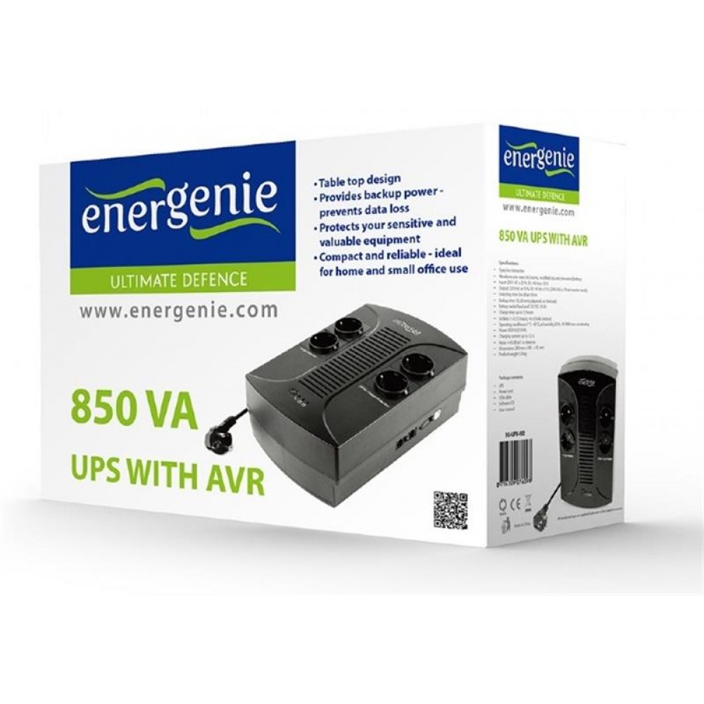 Источник бесперебойного питания EnerGenie EG-UPS-002 850VA