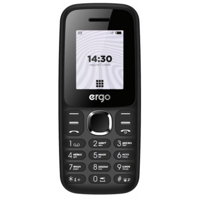 Мобильный телефон Ergo B184 Dual Sim Black