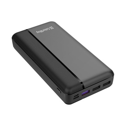 Універсальна мобільна батарея ColorWay 30000mAh Black (CW-PB300LPA3BK-PD)