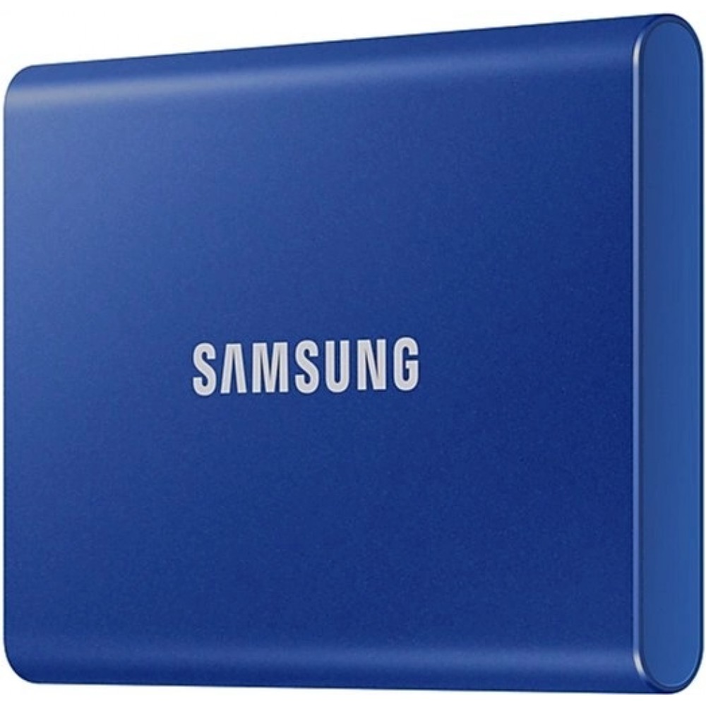 Накопитель внешний SSD 2.5" USB 1.0 TB Samsung T7 Indigo Blue (MU-PC1T0H/WW)