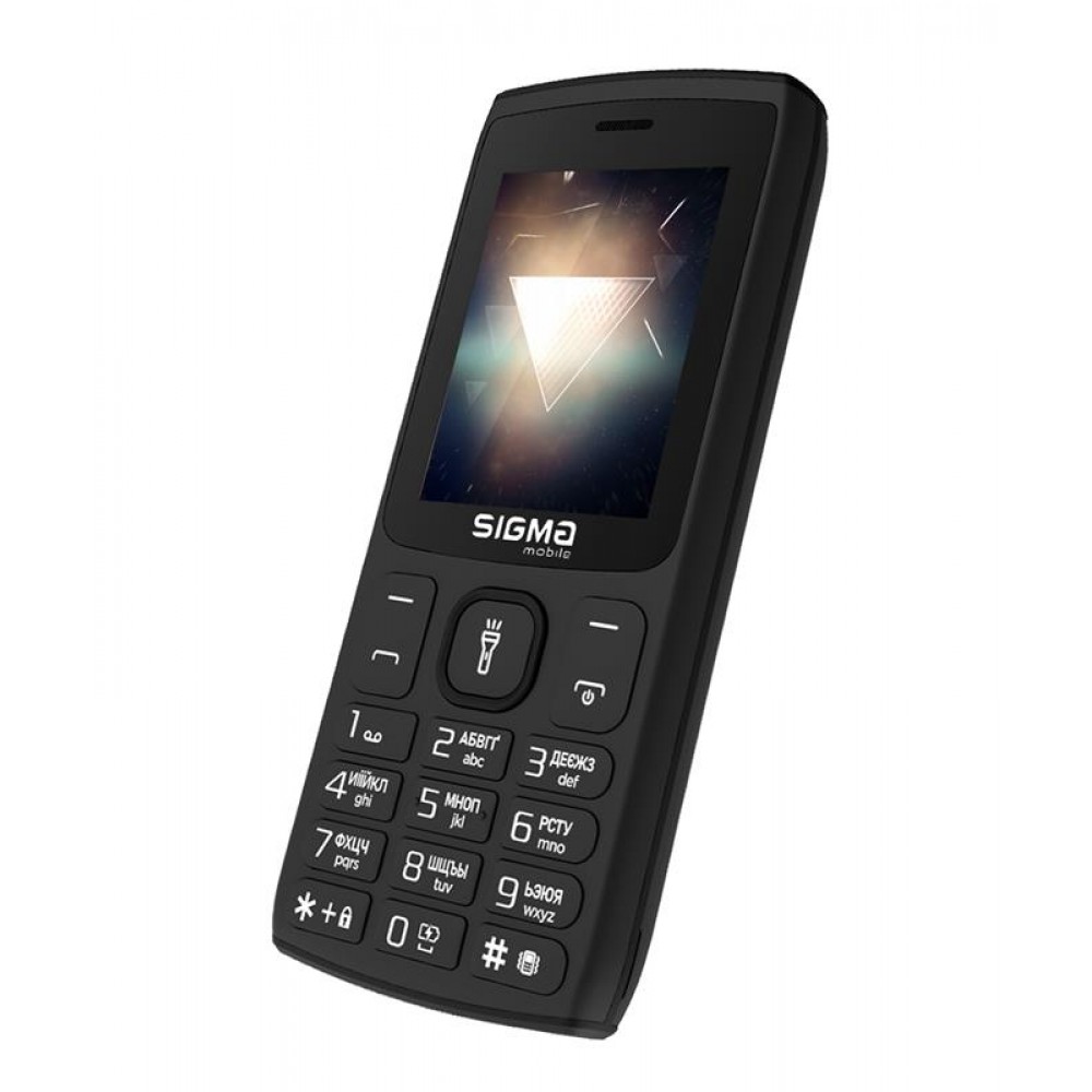 Мобильный телефон Sigma mobile X-style 34 NRG Type-C Dual Sim Black