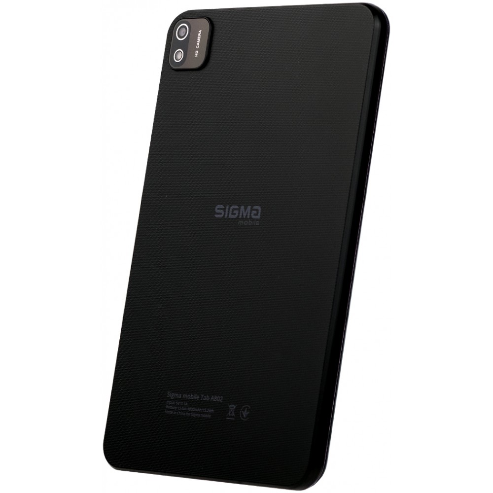 Планшет Sigma mobile Tab A802 4G Black (4827798766712)