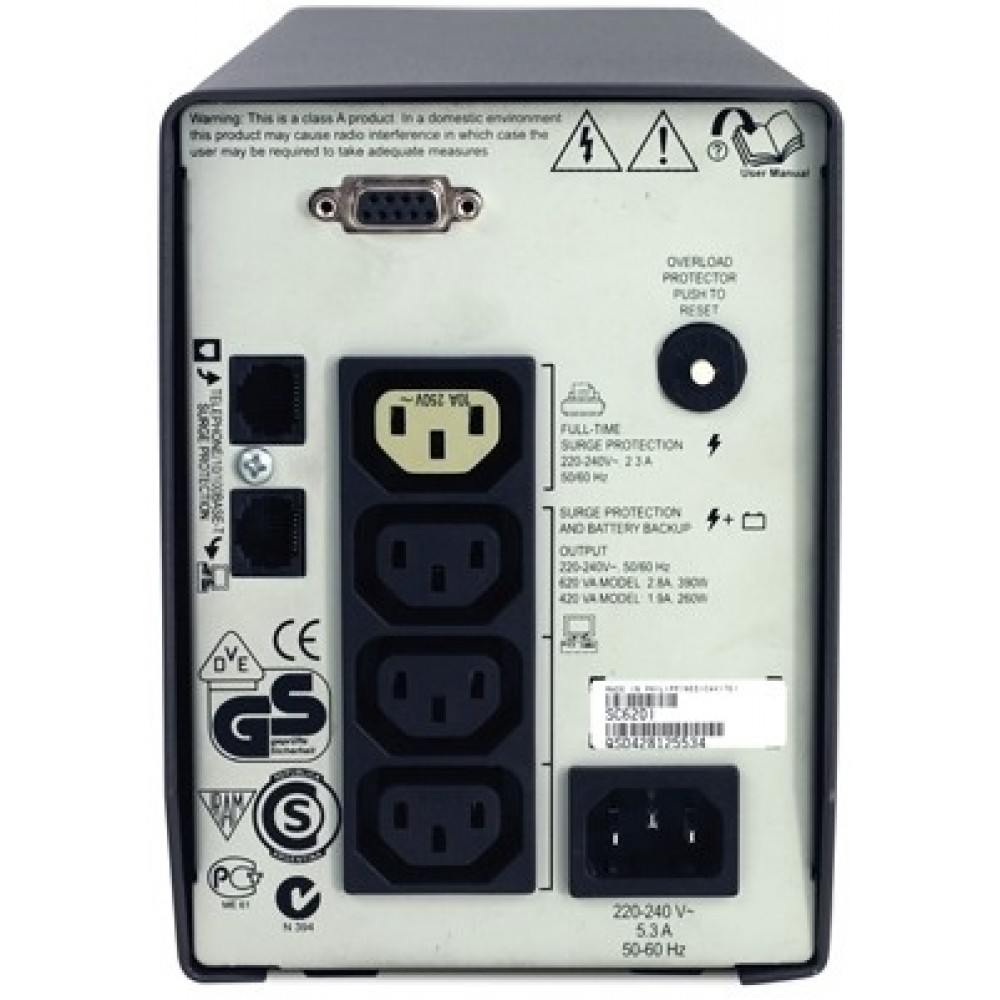 ДБЖ APC Smart-UPS 620VA (SC620I)