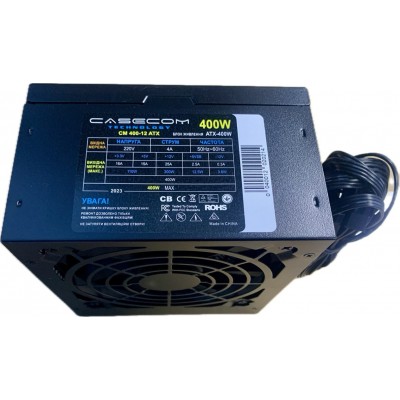 Блок питания CaseCom (CM 400-12 ATX) 400W