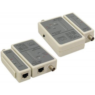 Тестер кабельный Cablexpert NCT-1 для RJ45, RG58 кабелей