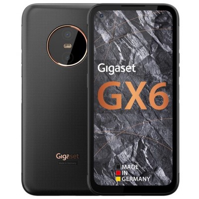 Смартфон Gigaset GX6 IM 6/128 GB Dual Sim Titanium Black (S30853H1528R112)