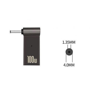 Адаптер для зарядки ноутбука Asus от павербанка PD 100W USB Type-C - 4.0x1.35mm (2000985601238)