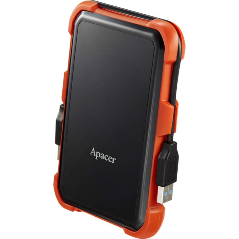 Внешний жесткий диск 2.5" USB 2.0TB Apacer AC630 Black/Orange (AP2TBAC630T-1)