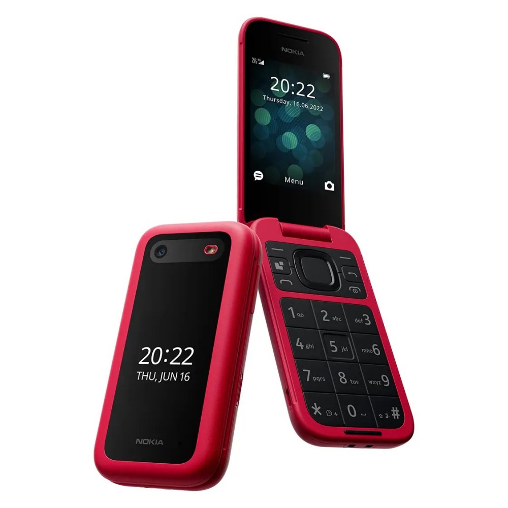 Мобильный телефон Nokia 2660 Flip Dual Sim Red