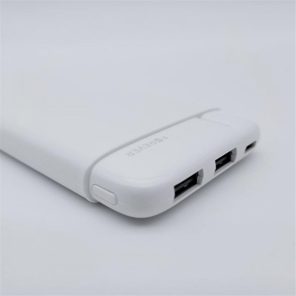 Универсальная мобильная батарея Forever TB-100M 10000mAh White (1283126565106)