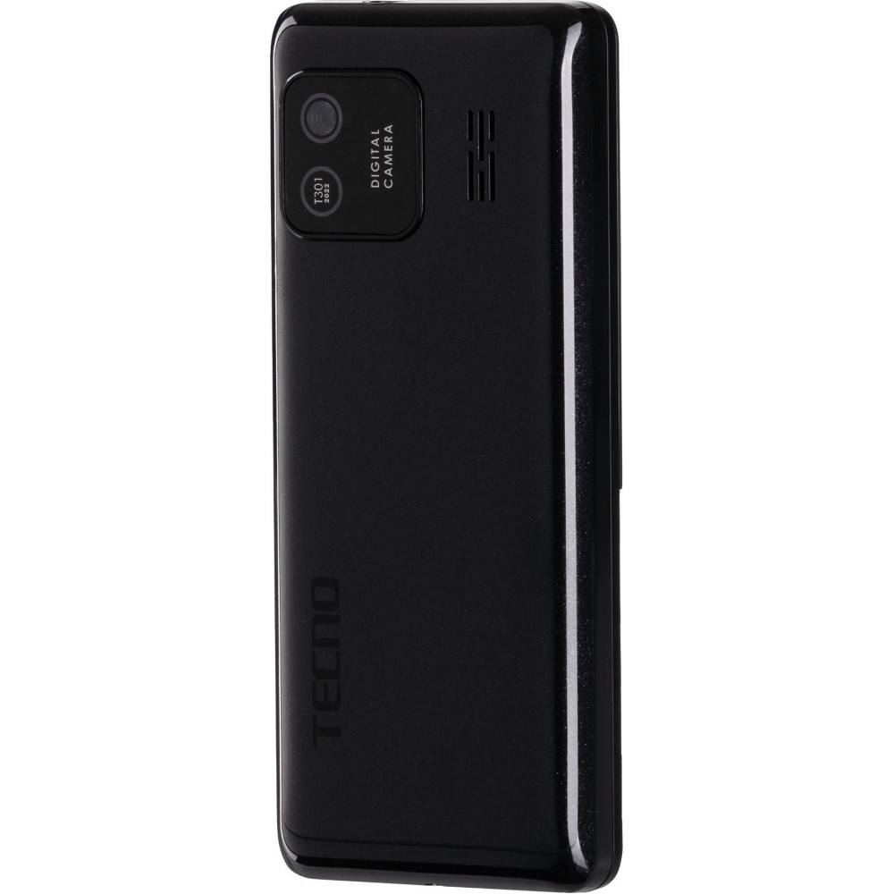 Мобильный телефон Tecno T301 Dual Sim Phantom Black (4895180778674)