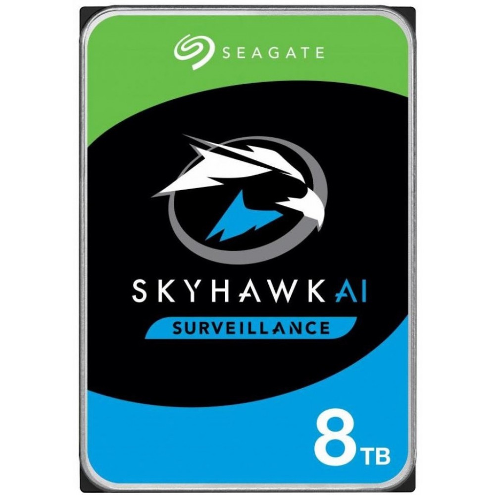 Накопичувач HDD 3.5" SATA 8.0TB Seagate SkyHawk Surveillance 5400rpm 256MB (ST8000VX010)