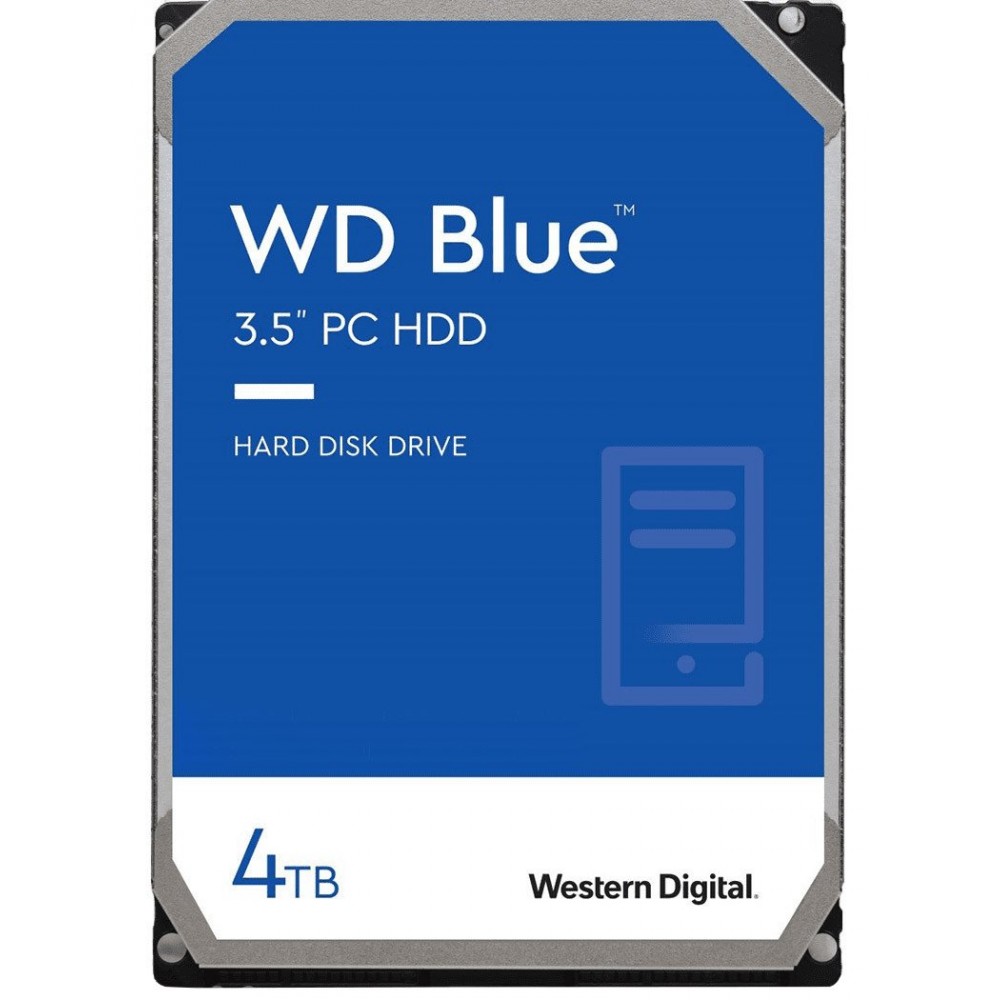 Накопичувач HDD SATA 4.0TB WD Blue 5400rpm 256MB (WD40EZAX)